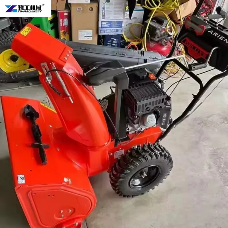 Best-selling Walk-behind  Snow Blower with 1400mm Cleaning Width and Steel Chassis