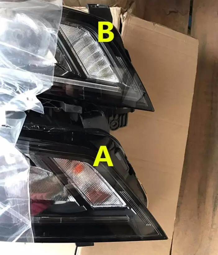 Lampada frontale per auto per Geely Emgrand EC7 Faro EC715,EC718 EC7-RV 2014 2015 2016 2017anno DRL Bi Xenon Lente HI LO HID Fendinebbia