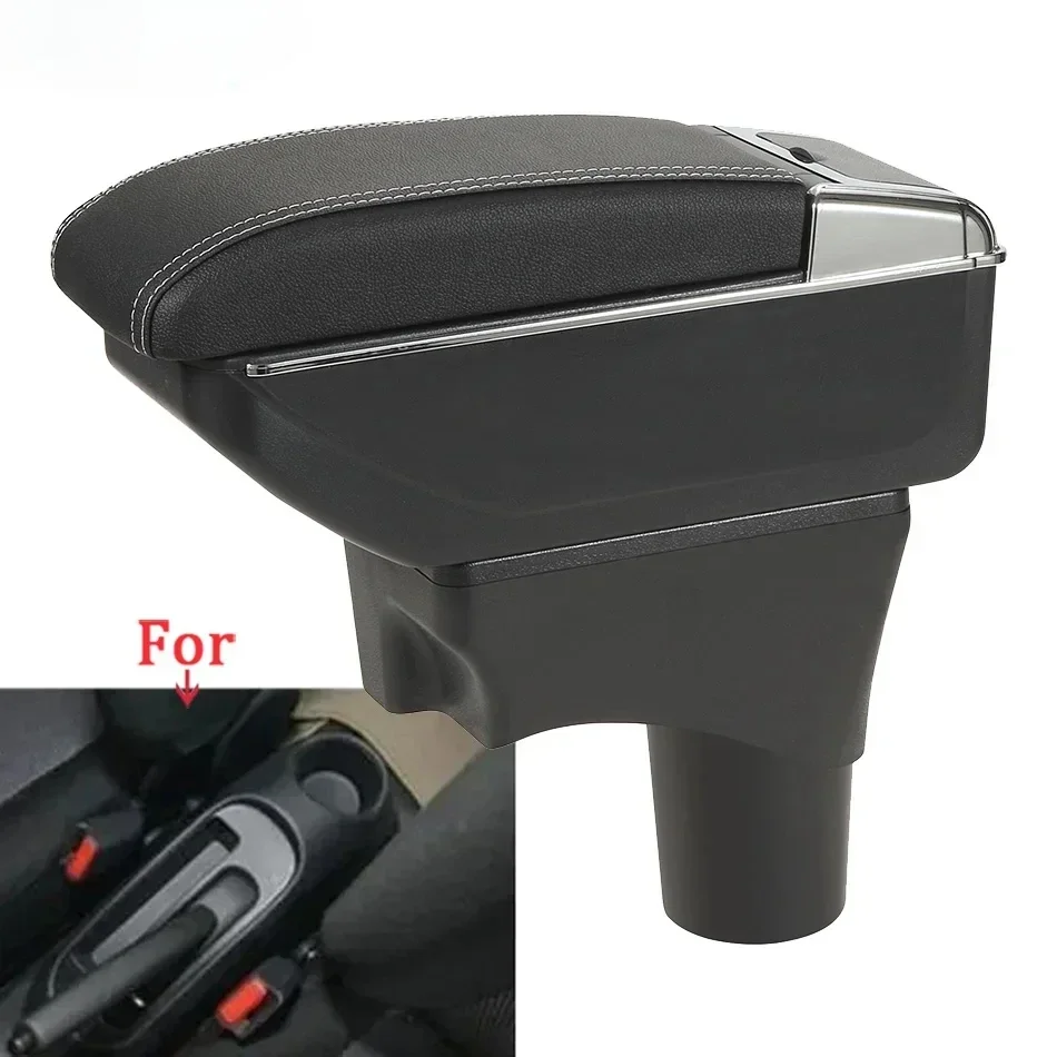 

NEW For Nissan March Micra K13 MK4 IV Armrest Box For Nissan Sunny Car Armrest Storage Box Interface Center Console USB Charging