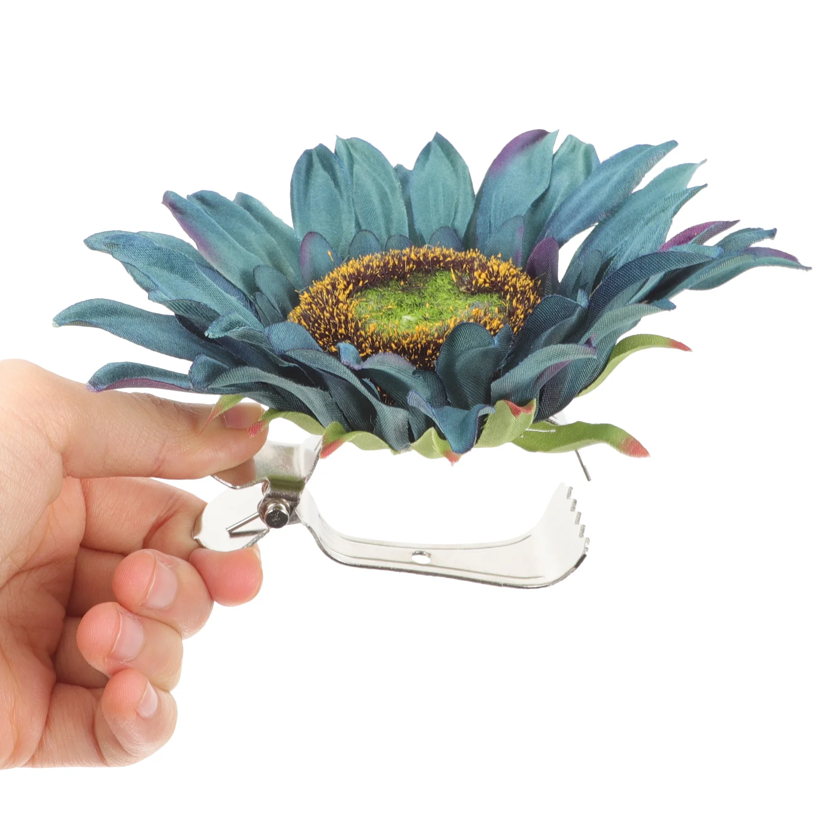 

2Pcs Curtain Tiebacks Clips Sunflower Style Non-Damage Curtain Holder for Thin Drapes No Installation Required Home Decoration