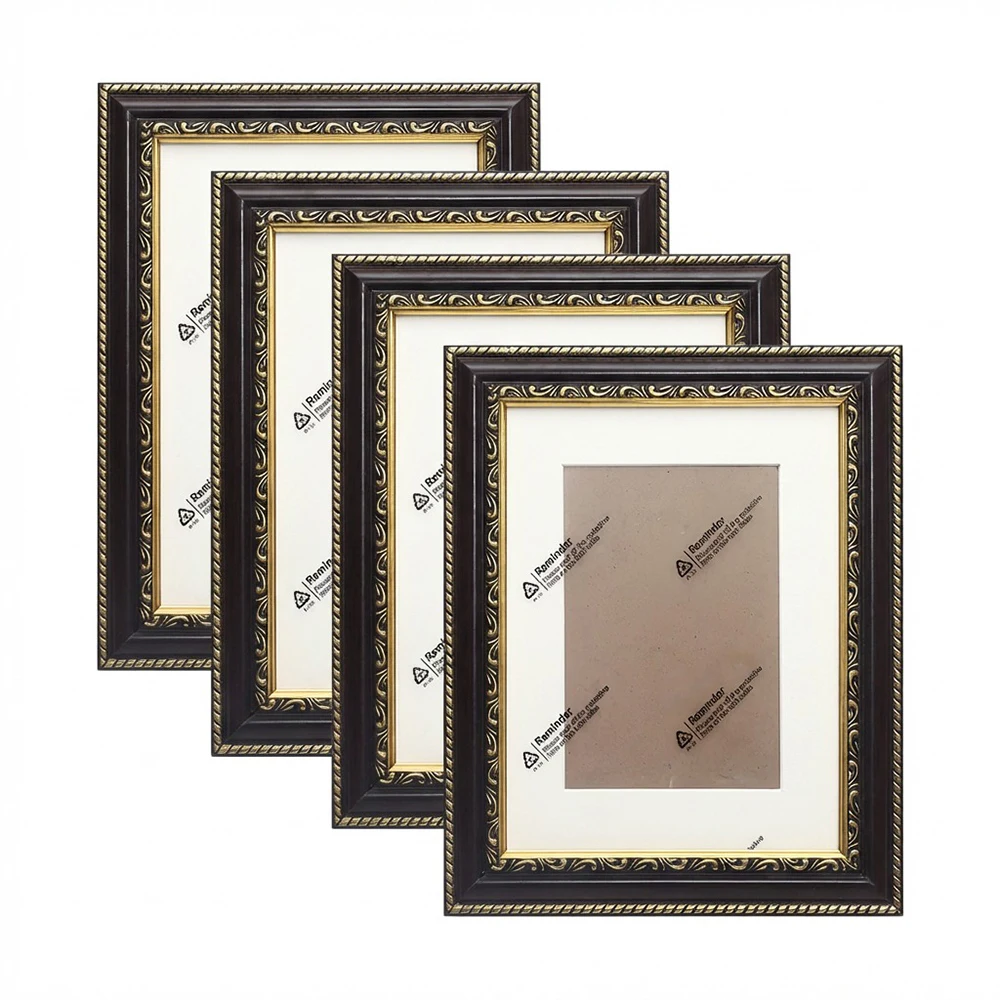 Decorative Retro Picture Frames for Living Room Black Color Vintage Style Photo Frame for Dining Room Decoration Home Wall Art