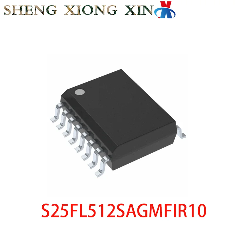 

5шт/лот 100% НОВЫЙ S25FL512SAGMFIR10 16-SOIC чип памяти S25FL512SAGMF FL512SAIFR1 интегральная схема