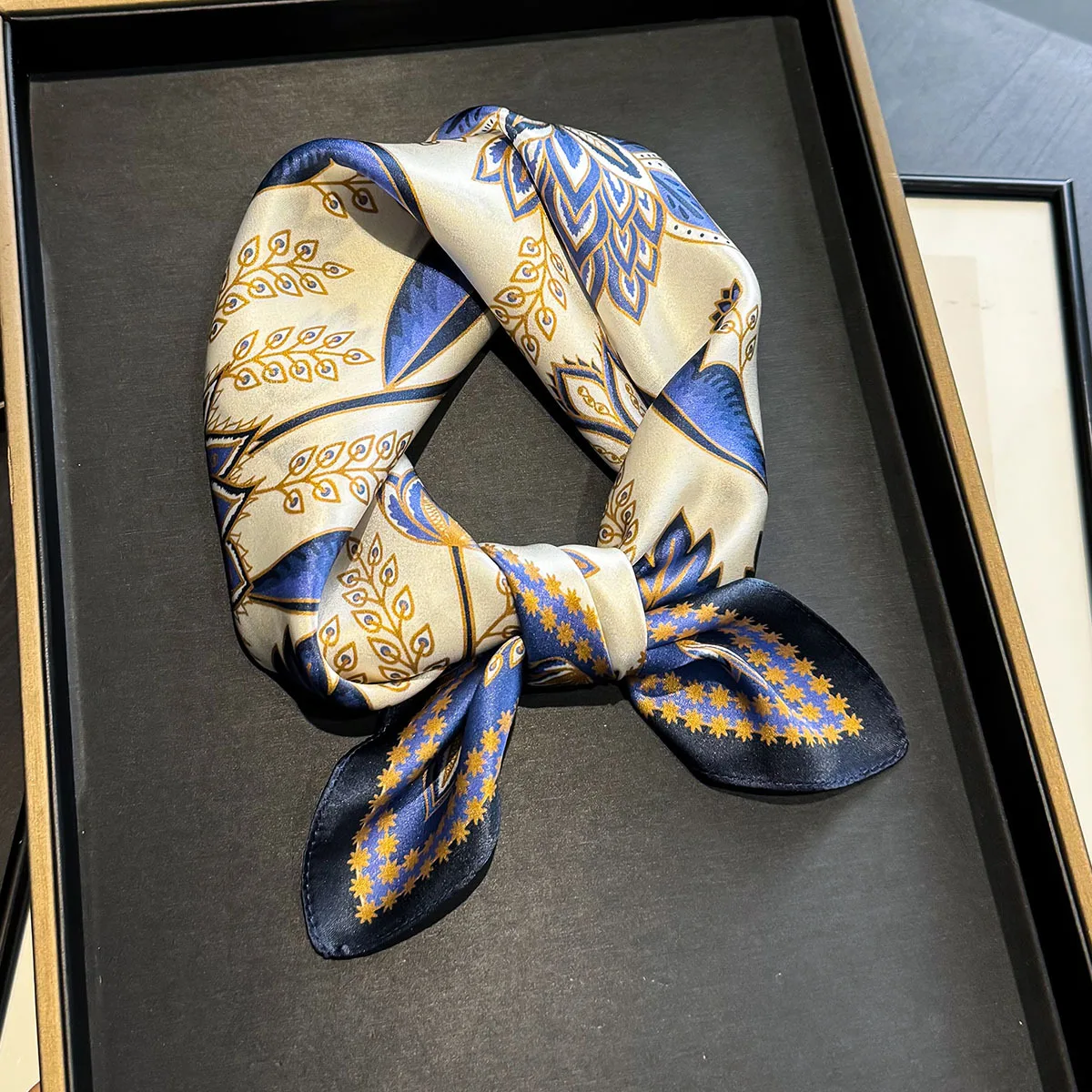 100% وشاح حريري طبيعي شالات نسائية يلتف للسيدات أوشحة فولارد الباشمينا منديل حجاب نسائي باندانا فاخر bufanda