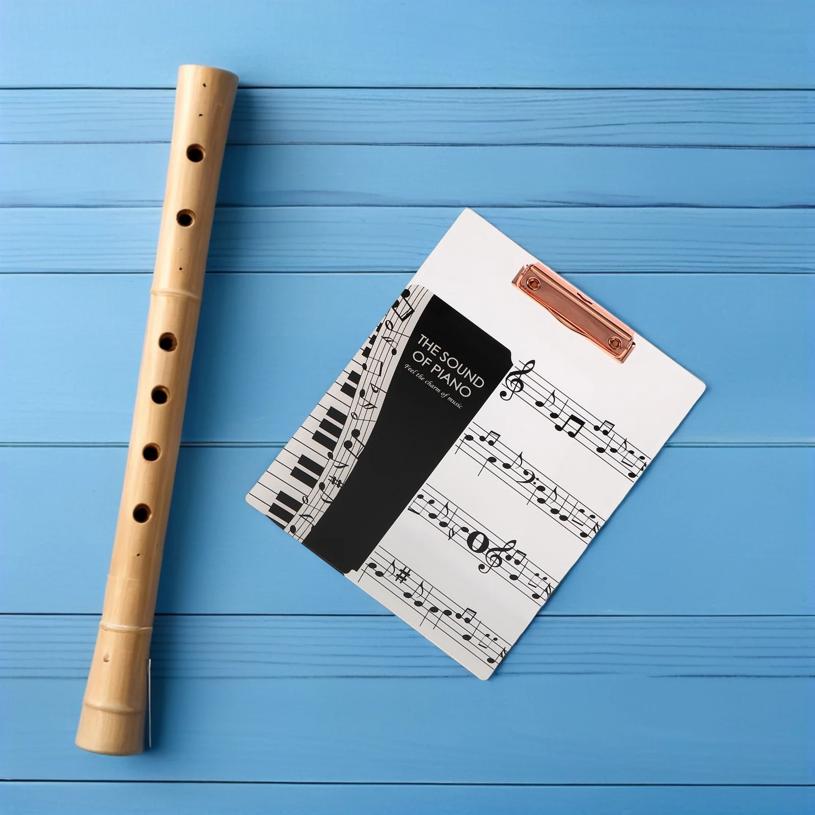 

Transparent Acrylic Sheet Music Binder Stylish Note Pattern Piano Guitar Choir Multiinstrument Holder Easy Annotations