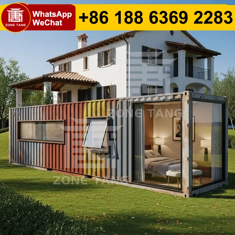 

Readymade Homes Fabricated Homes Flat Pack House Prebuilt Homes Field Office Single Wide Modular Homes Portable RV Field Offices