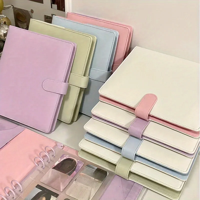 3pc Kawaii Photo Album Binder - A5 Size, Candy Colors, Holds Photocards, Perfect Gift for Valentine's Day, Easter, Mother's Day