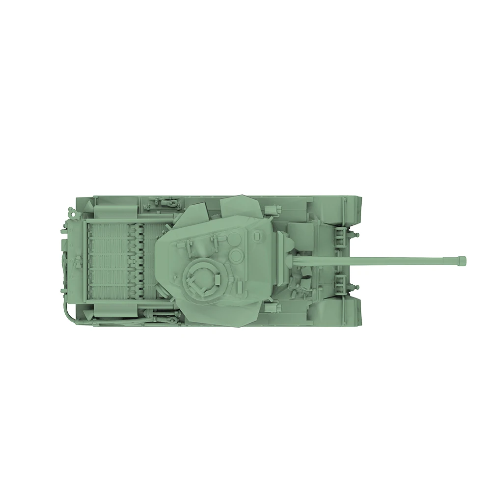 

1/220 1/160 1/87 SSMODEL SS913 Railway Military Model Kit Britain Centurion Mk.71 Medium Tank