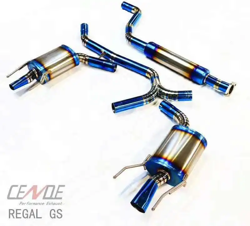 CENDE titanium catback Cutout Valve System Exhaust 1.5T/2.0T For BUICK REGAL