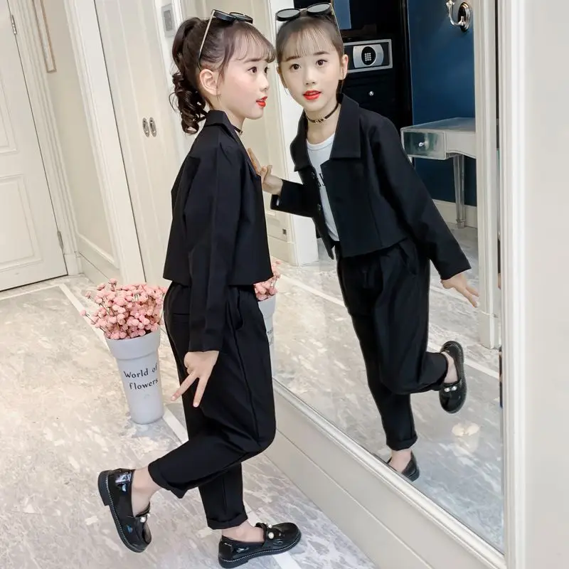 girls-black-suit-set-kids-blazer-pants-outfit-trendy-cool-unisex-style-daily-stage-performance-clothes-for-photoshoot-runway