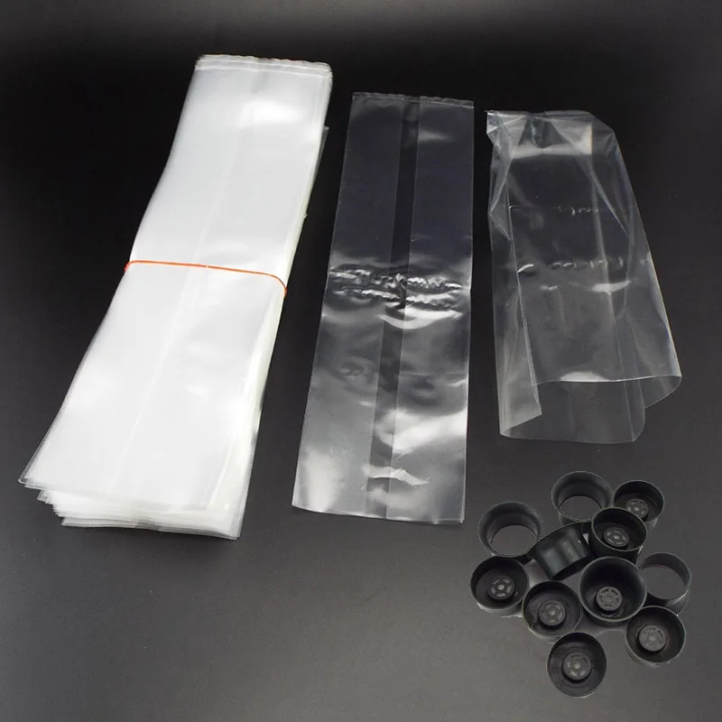 3 Sizes PVC Mushroom Spawn Grow Bag Substrate High Temp Pre Sealable Garden Supplies Growing Planting Bags Tool A1