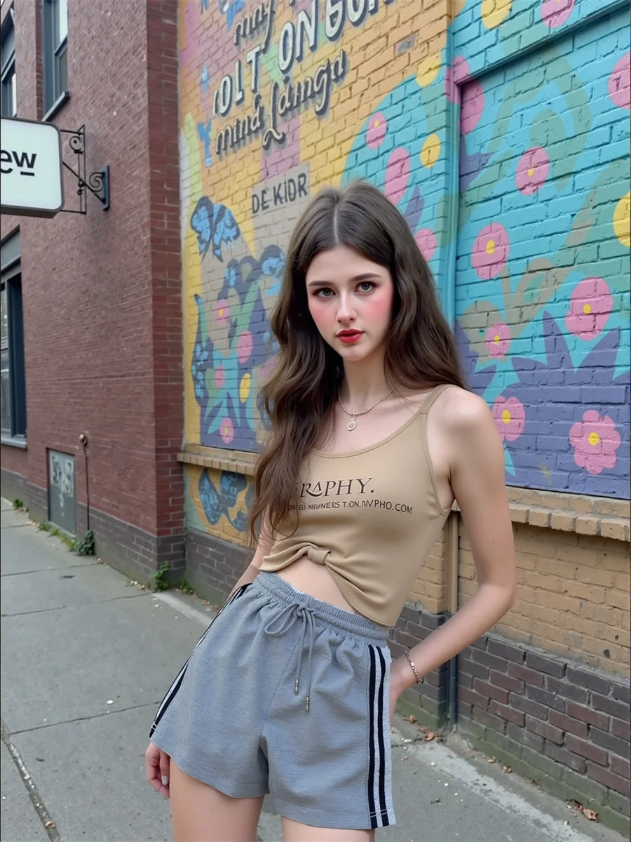 Pantalones cortos deportivos a rayas laterales para mujer, falda plisada para oficina, elegante, con botones, adelgazante, falda femenina clásica, elegante, Preppy, para chica universitaria y Club