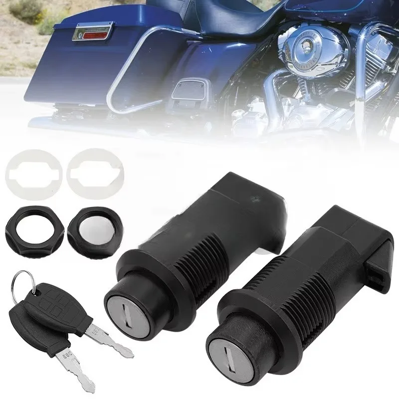 

Аксессуары для мотоциклов, подходящие для Cruiser Crown Prince, модификация бокового ящика, универсальный набор замков бокового ящика