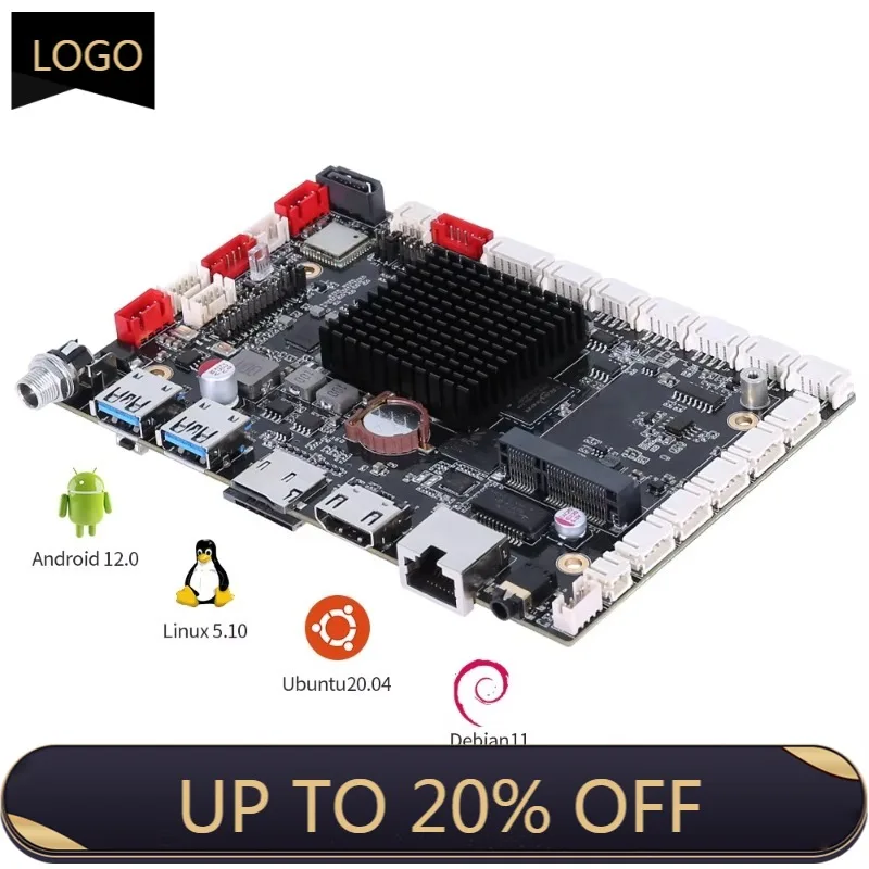 Rockchip RK3568 Quad Core Android 12.0/Debian/Linux 2gb 4gb RAM 32gb 64gb ROM Industrial Development Board