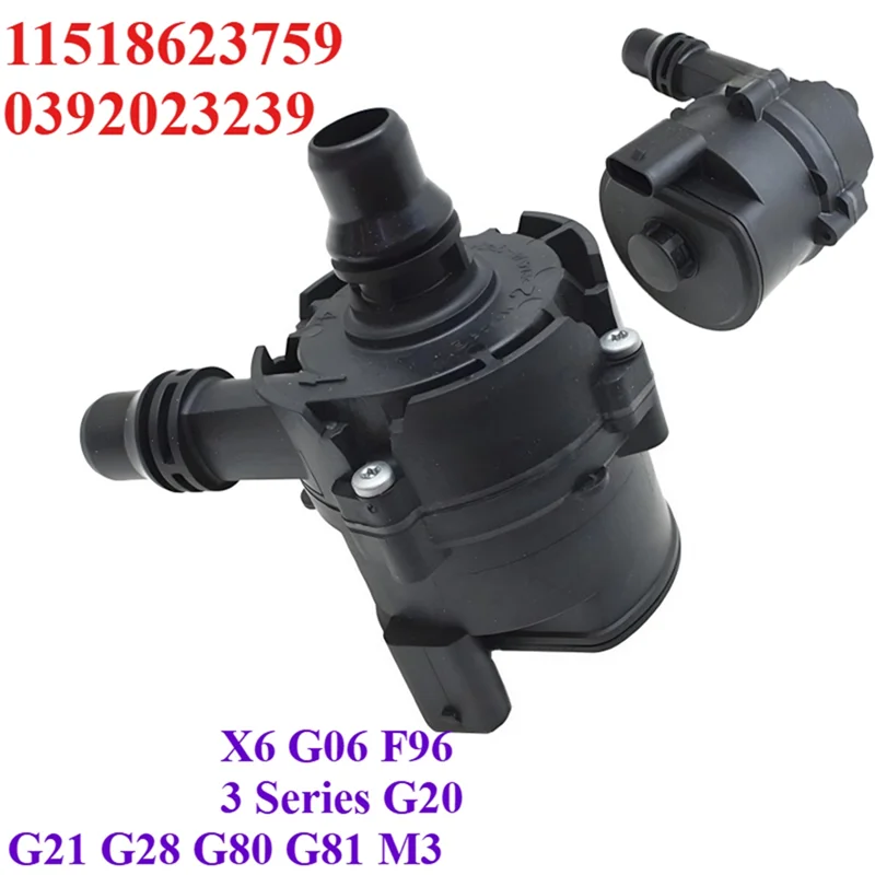 AT92-11518623759 0392023239 Для BMW X6 G06 F96 3 серии G20 G21 G28 G80 G81 M3 Электрический вспомогательный водяной насос охлаждения двигателя
