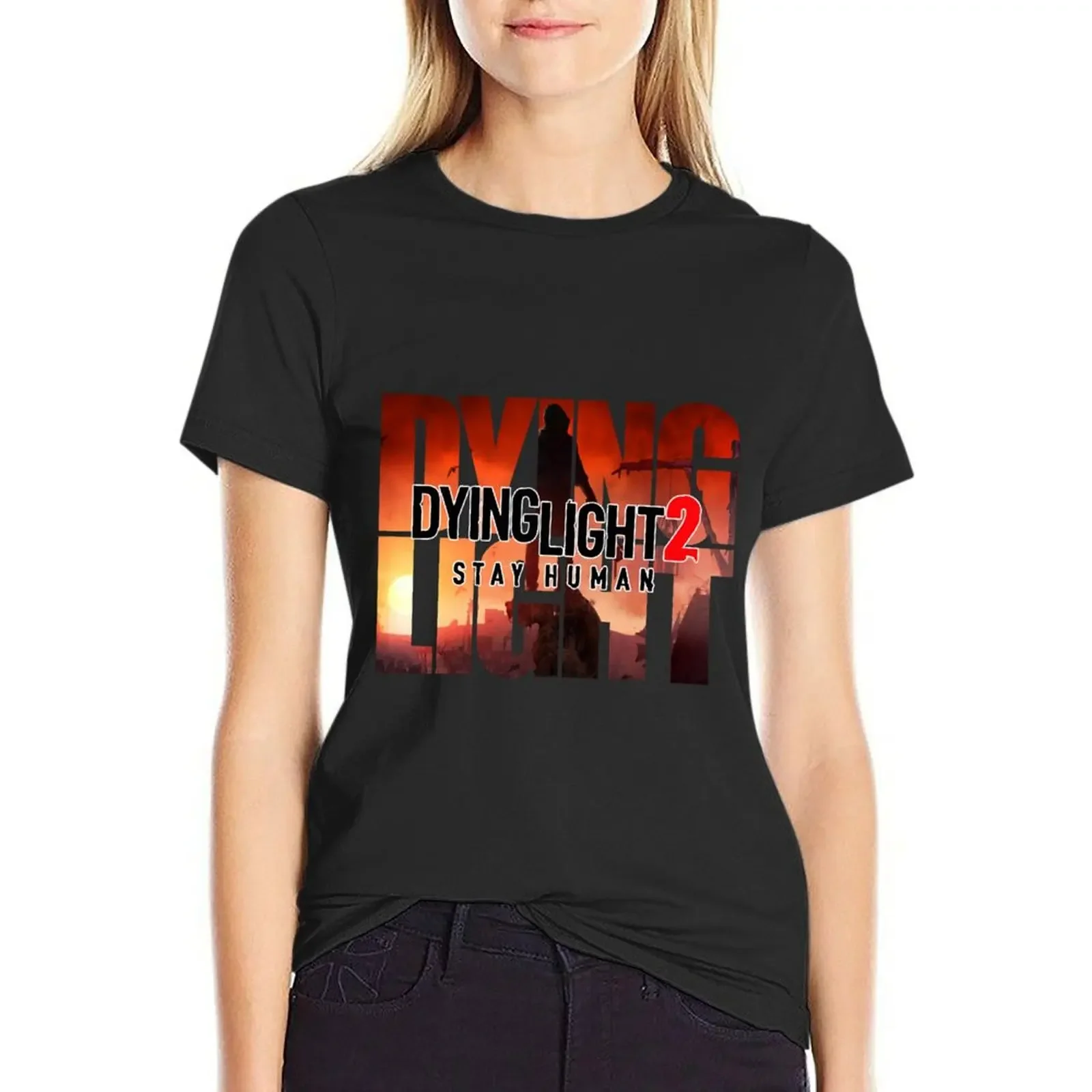 

Dying Light 2 - Stay Human T-Shirt funnys sublime aesthetic clothes vintage clothes designer clothes Women luxury