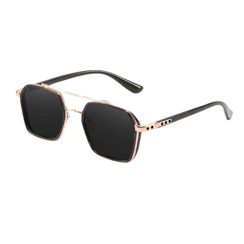 

Catwalk PC Full Frame Sunglasses Decorative Waterproof Retro HD Sunglasses Lightweight Costume Accessory Anti-UV Glasses Gift