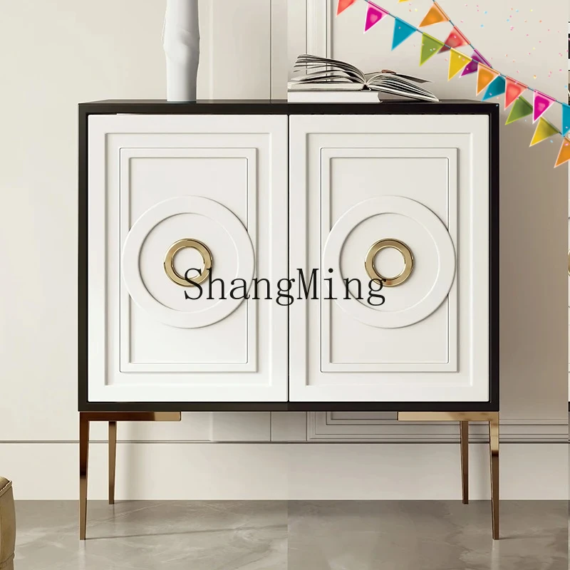 

FG Modern Simple Decoration Side Cabinet Storage Cabinet Light Luxury Xuan Cabinet