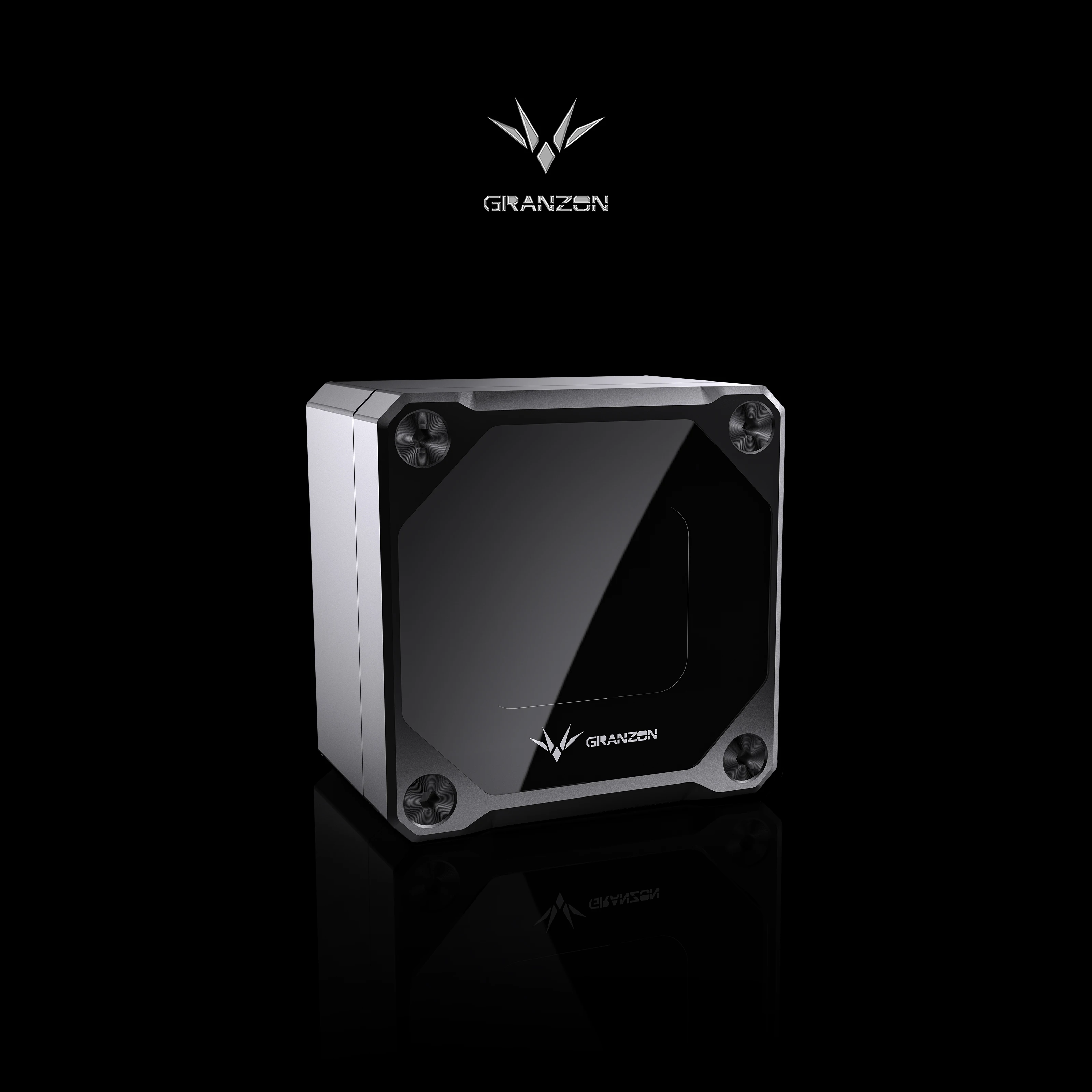 Granzon PWM DDC Water Pump Maximum Flow Lift 6 Meters 700L/H Wireless Speed Control 4800RPM Digital Display Cooling Radiator GFM