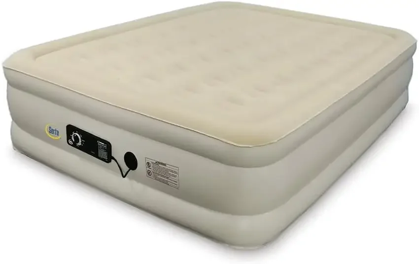 Air Mattress with Never Flat Pump | Luxury Inflatable Mattress with Built in Air Pump to Ensure a Good Night’s Rest