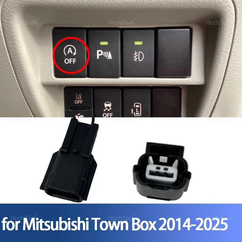 Eliminador de Sistema de Parada y Arranque Automático del Motor para Mitsubishi Town Box DS17W 2014-2023 2024 2025, Cable de Desconexión, Plug and Play