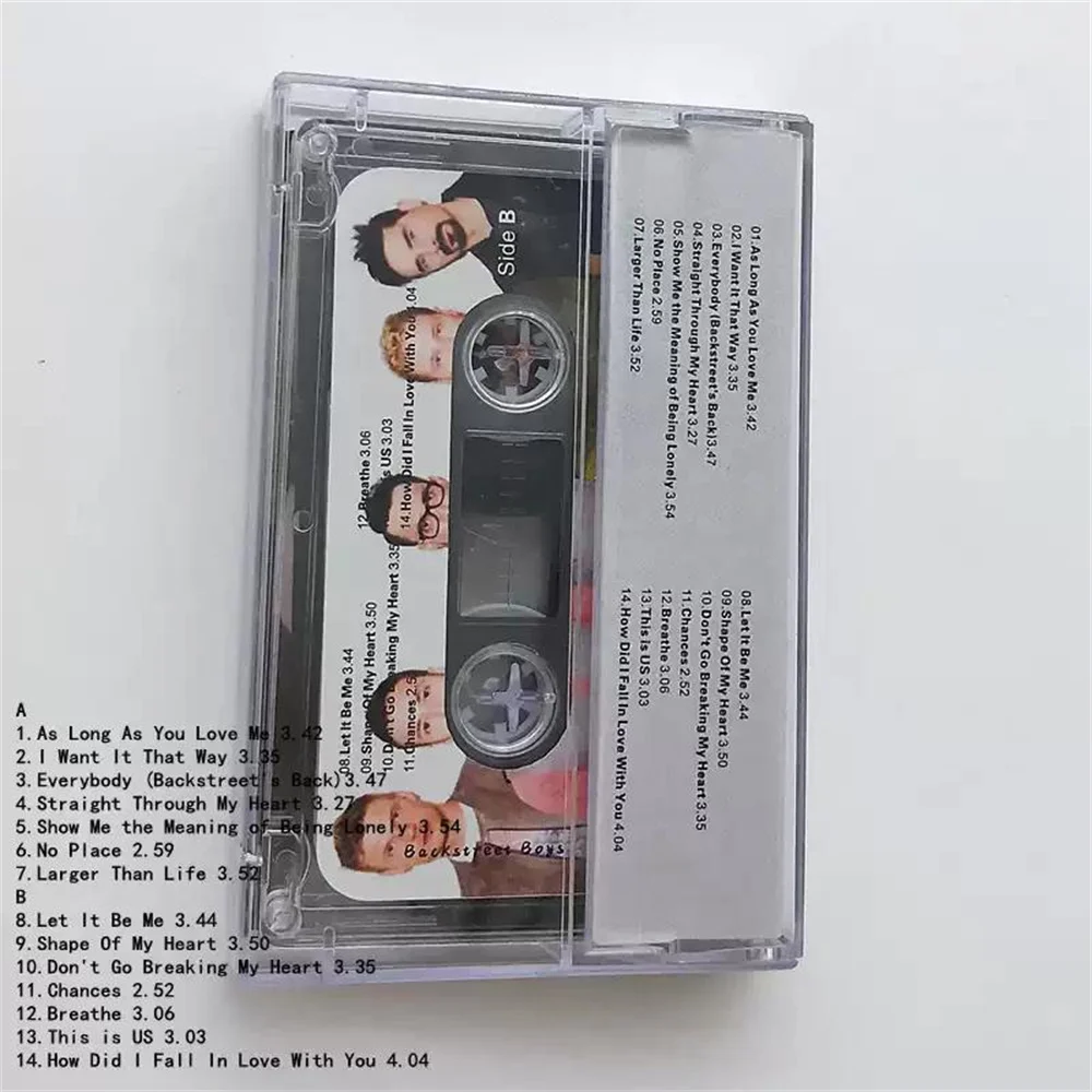 شريط فيديو Backstreet Boys Album Cartridge Backstreet'S BACK شريط جديد غير مفتوح