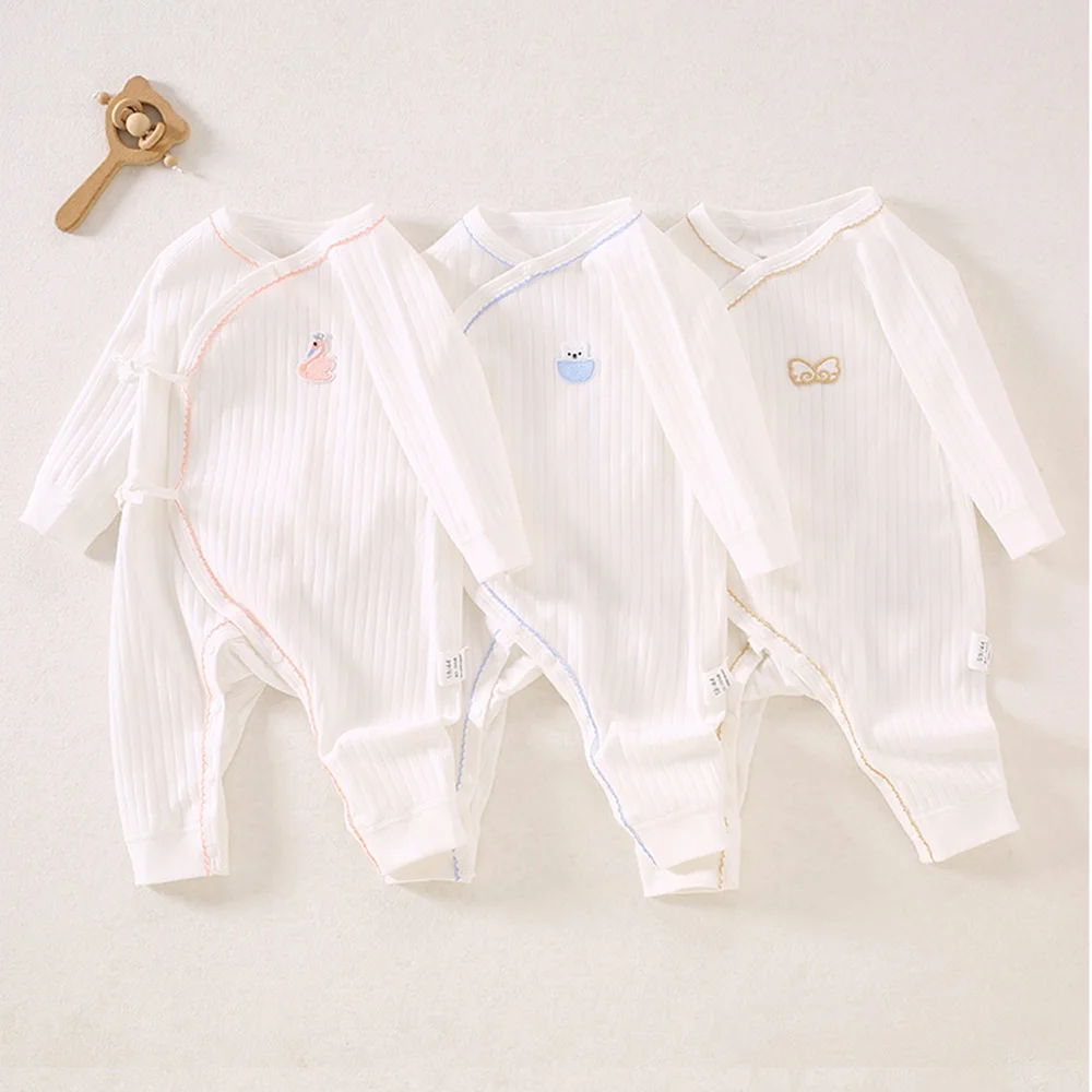 Baby Boy Jumpsuit Long Sleeve Cotton Spring Autumn Winter Newborn Clothes 0-6 Months Baby Girl Romper With Hat