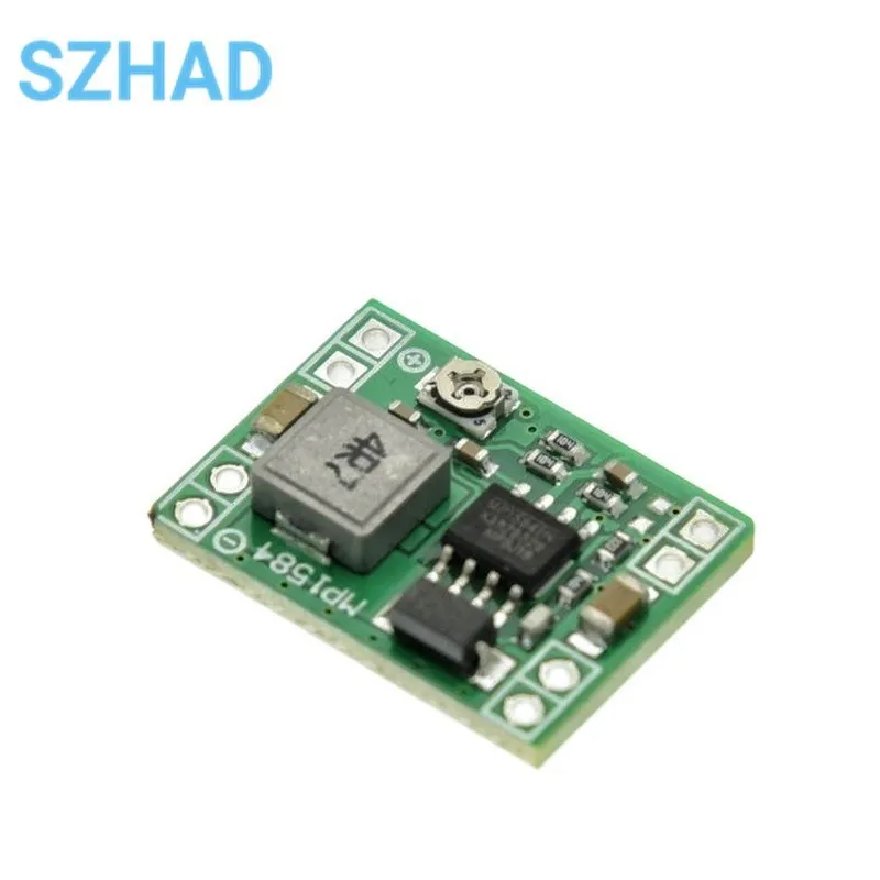 MP1584EN 3A Ultra-Small Size DC-DC Step Down Supply Module Adjustable Power Step-down Descending Output 24V 12V 9V 5V 3V MP1584