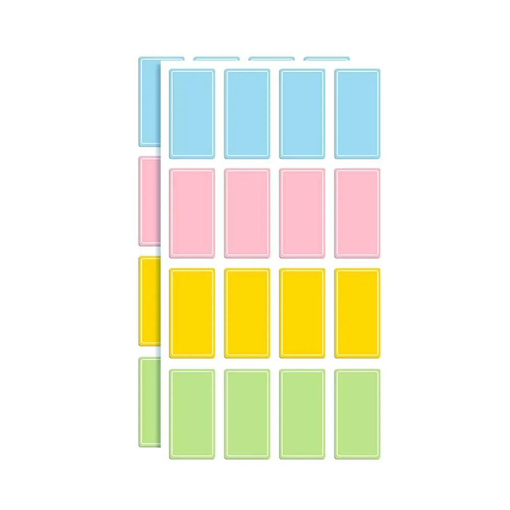 Subject Classification Name Tag Sticker Decoration Sticker Table Desk Stickers Name Labels Customize Waterproof Nameplates