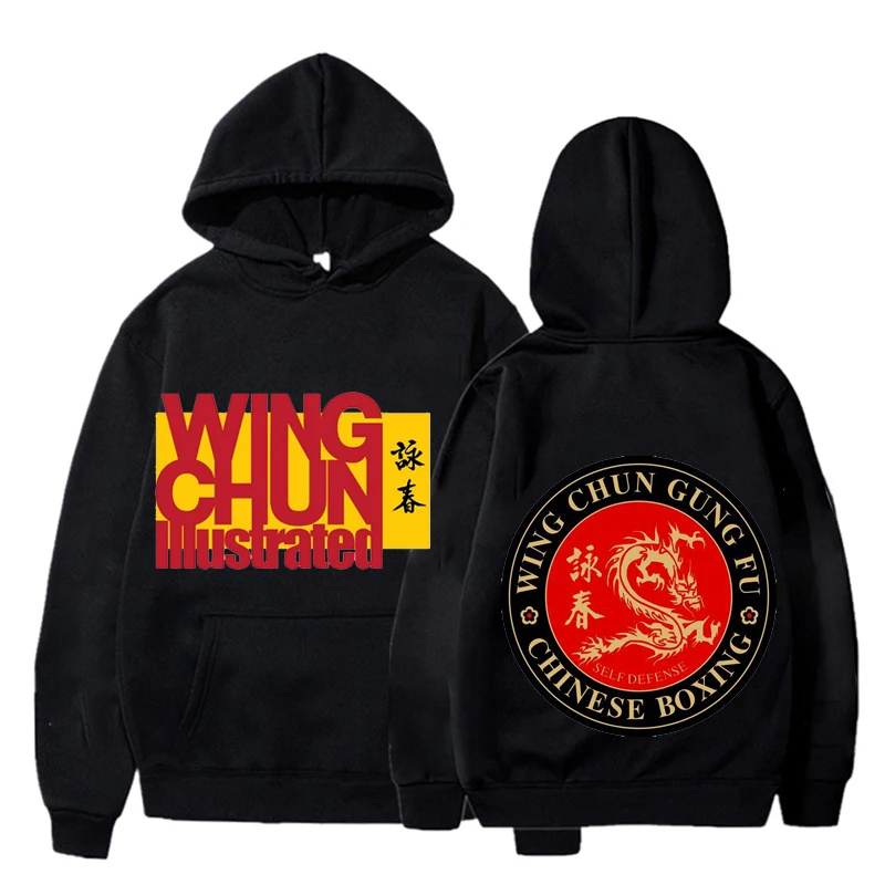 Chinese Kung Fu Wing Chun  Hoodies Film Leading Actor IP Man Wing Chun Hoodie Graphic Streetwear Pullover Sportswear