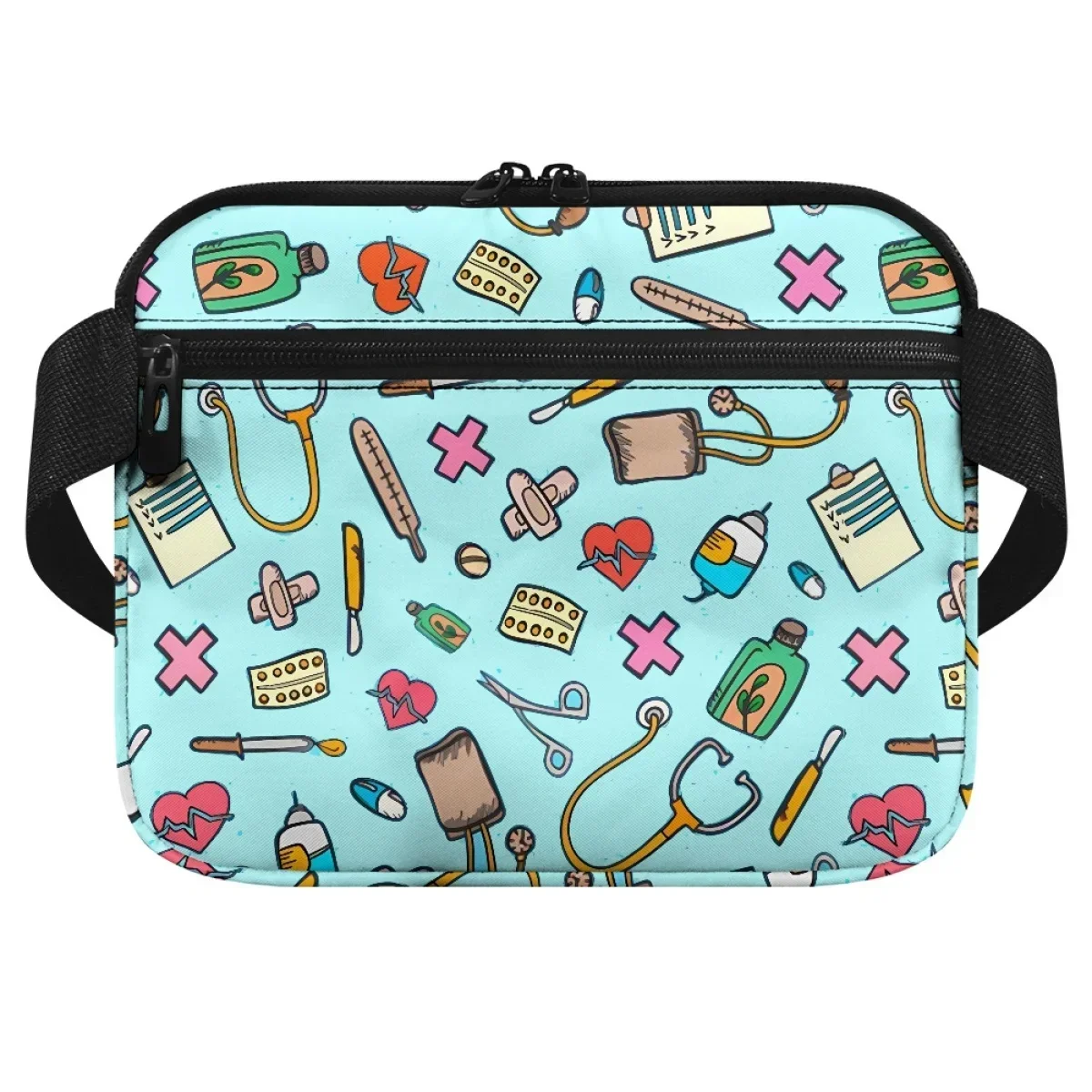 Krankenpflege-Organizer-Tasche Gürteltasche mit Mehreren Fächern Anpassbare Gürteltasche Verstellbare Medizinische Organizer-Tasche für Arzthelfer