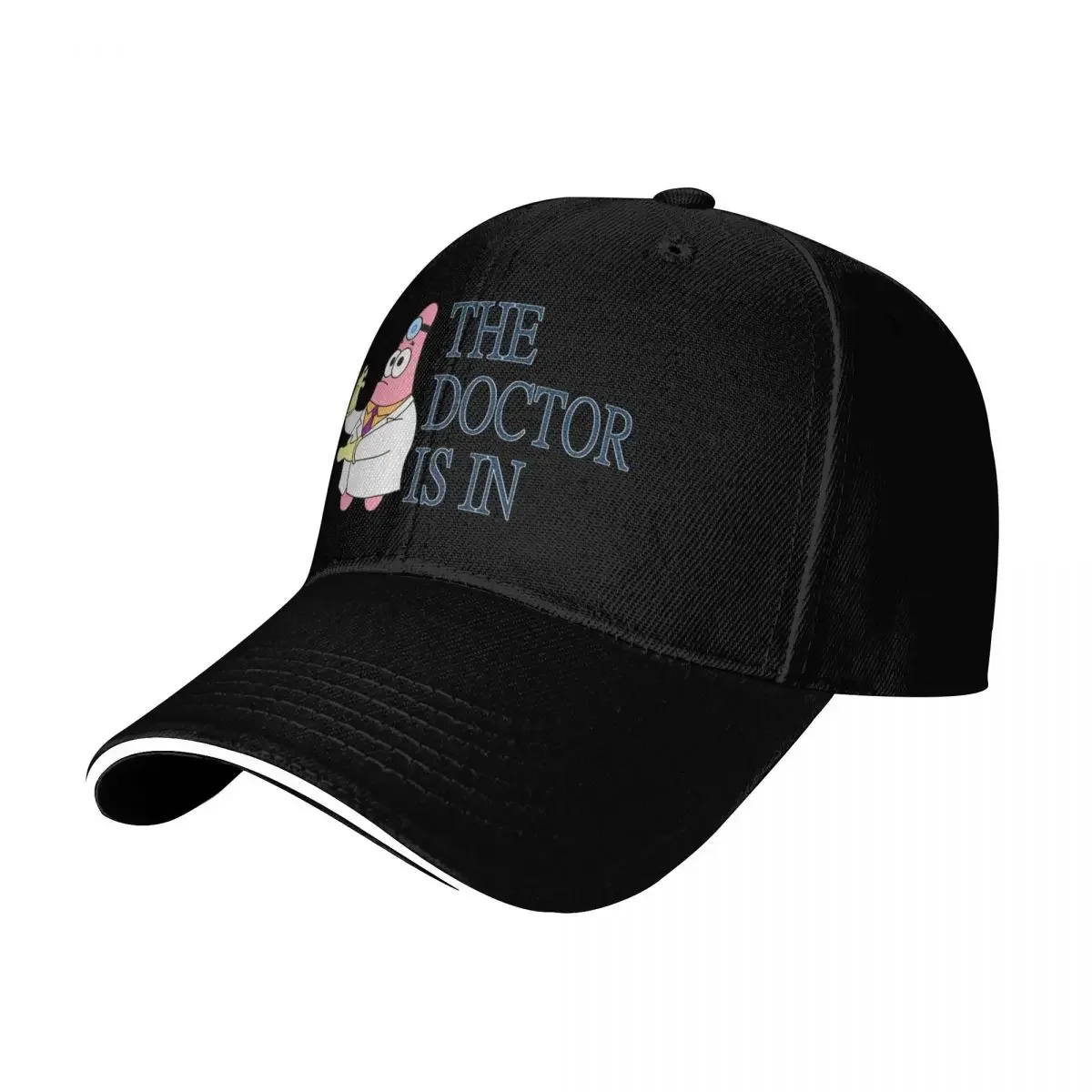 

The Dr is in Patrick Star Baseball Cap Wild Ball Hat hiking hat Winter hat Bobble Ladies Men's