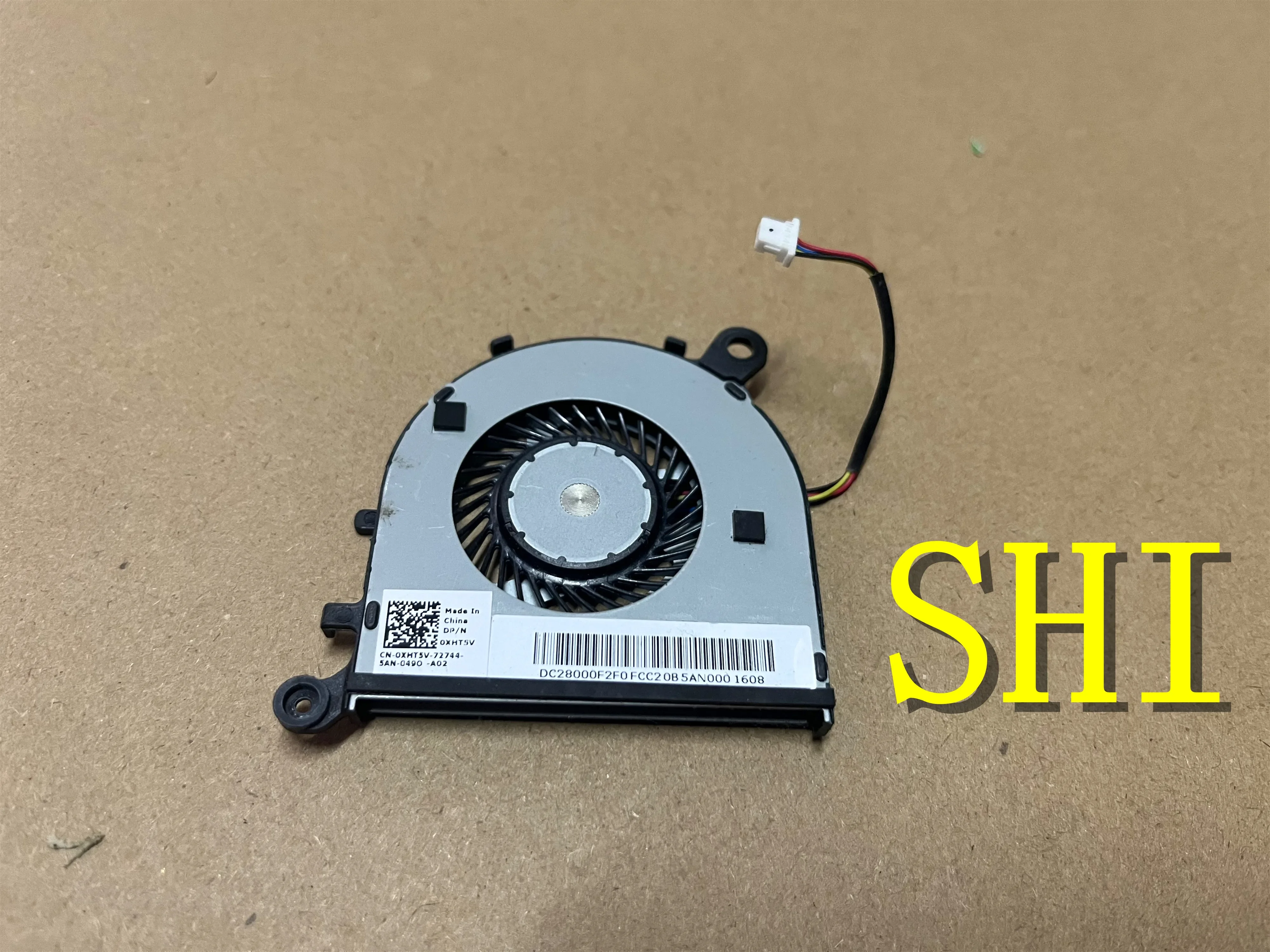 0XHT5V Original used FOR Laptop CPU Cooling Fan for DELL XPS 13 9343 9350 9360 L321X DFS150505000T Test OK