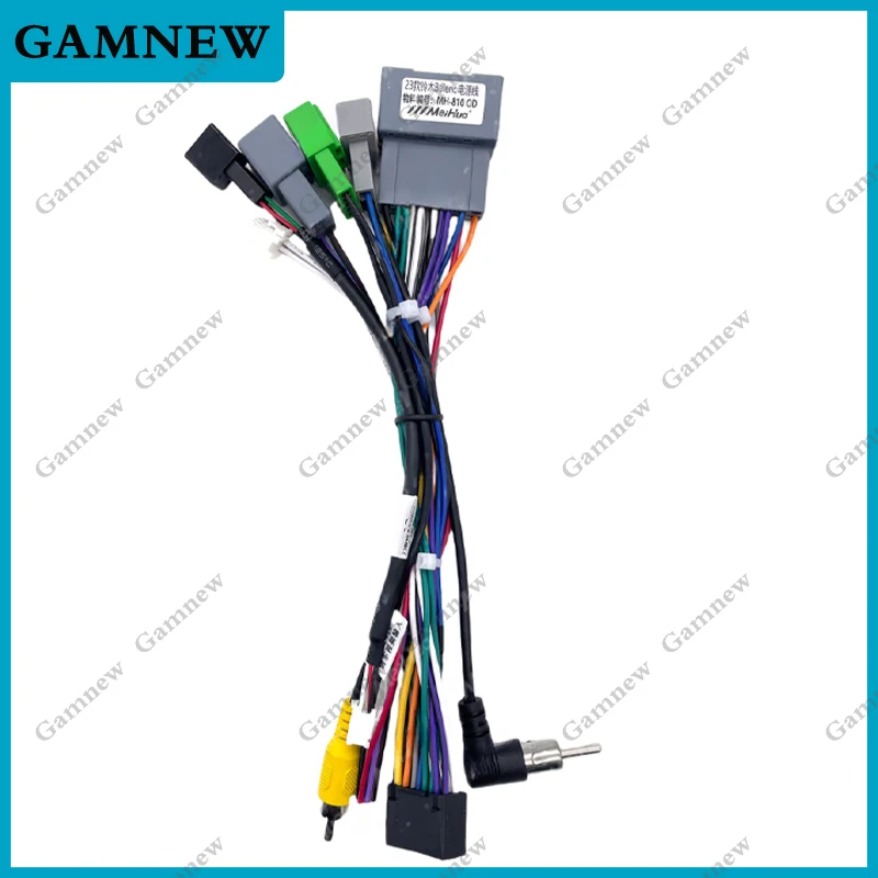 Car 16pin Wiring Harness Adapter Android Radio Power Cable For Suzuki Solio Baleno S-presso 2022+