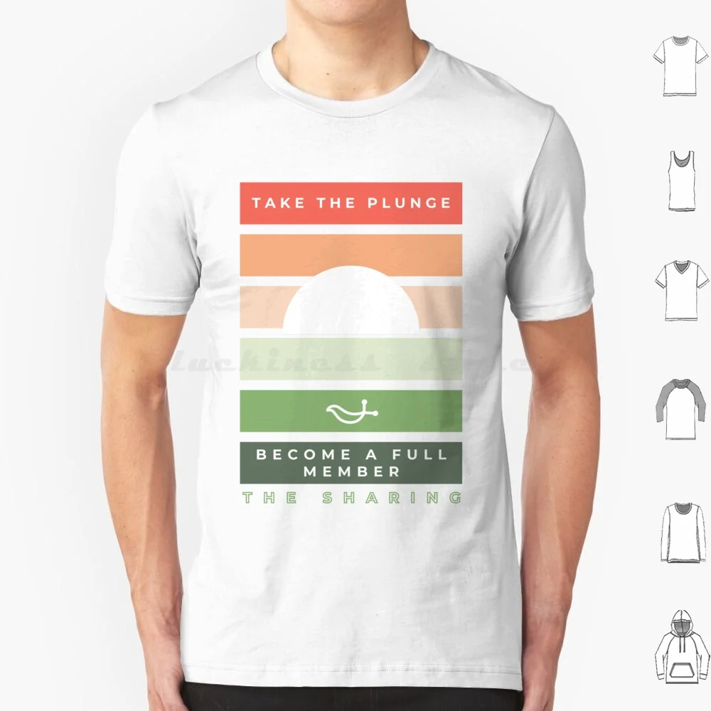 Camiseta de algodón 6XL con diseño de Animorphs The Sharing Fiction, estilo cult y falso, con la frase 'Take The Plunge' (metafóricamente)