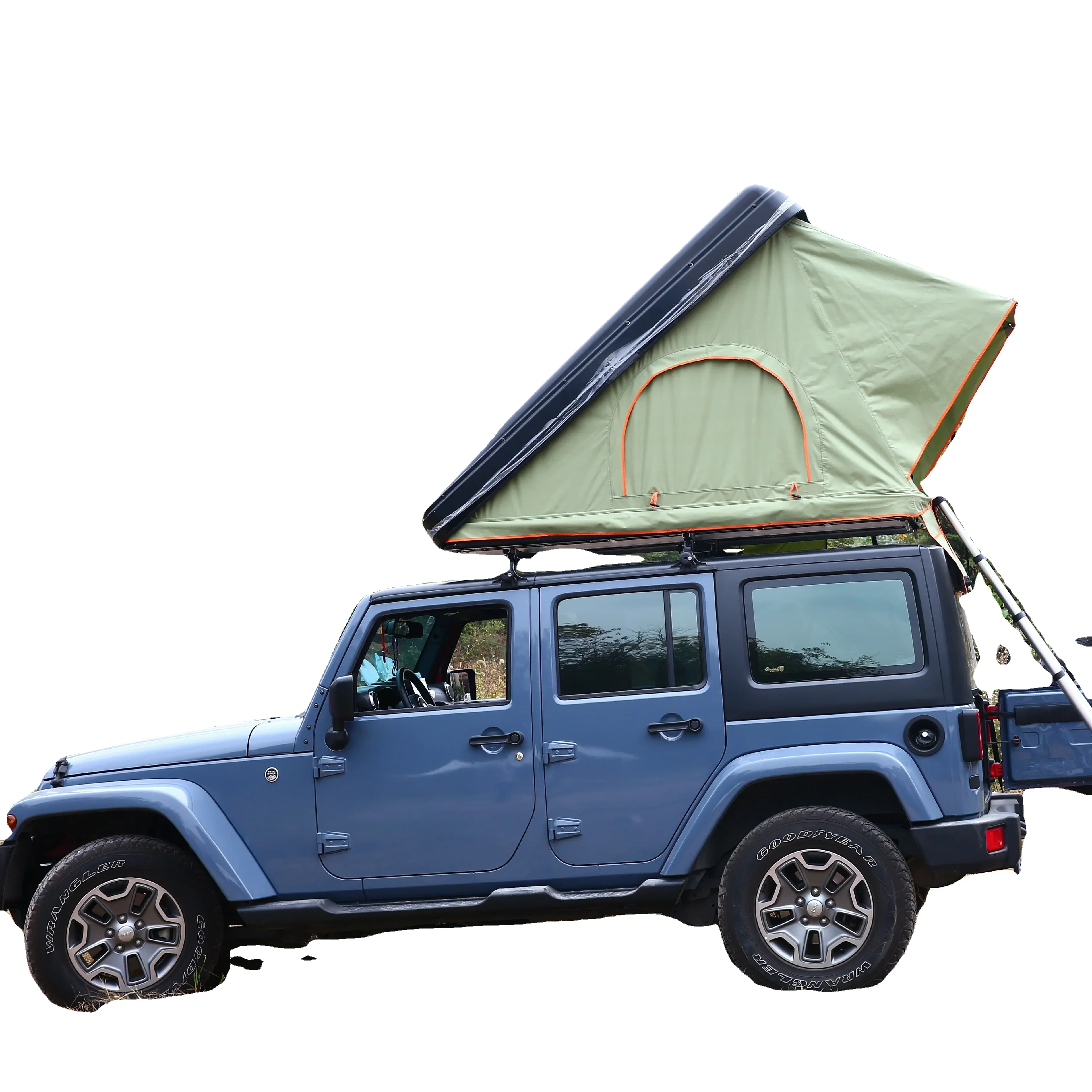 

Over land RTT rooftent box hardshell roof top tent for camping