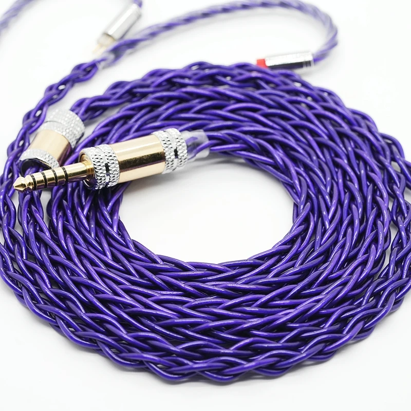XINHS S60 Purple Phoenix 8-Wege-Kopfhörer-Upgrade mit hochreinem, versilbertem Palladium und der gleichen Klangqualität wie S06 – Detail 7