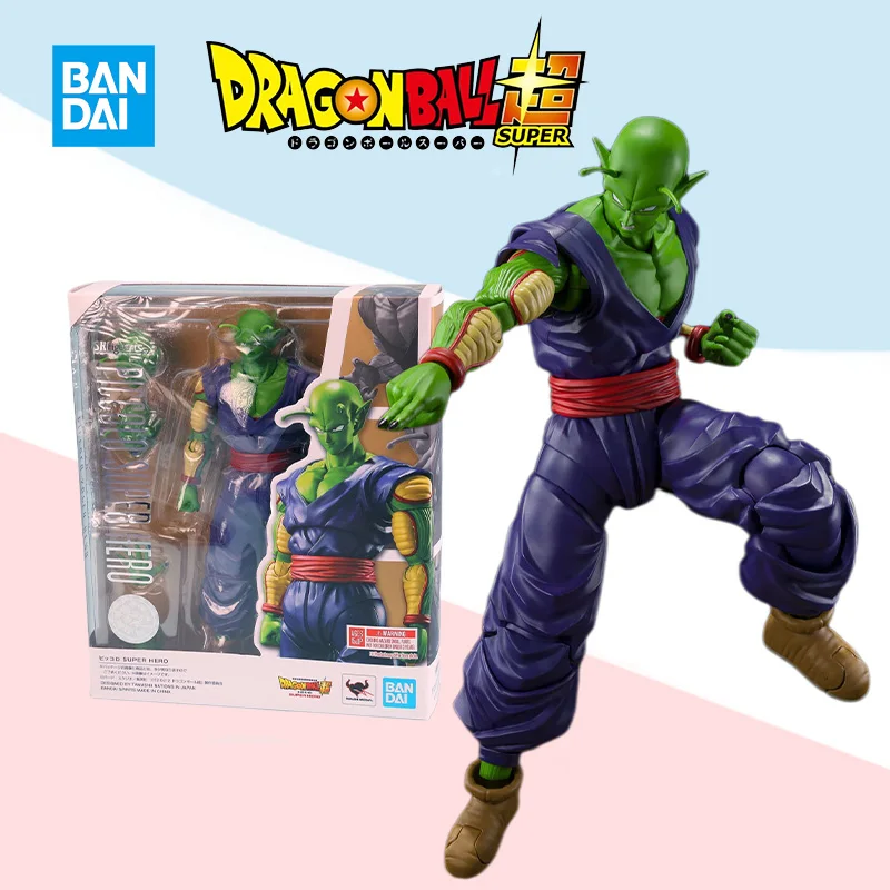 

Bandai Original BOX S.H.Figuarts SHF Dragon ball PICCOLO SUPER HERO full action anime model kit finished toy gift for kids