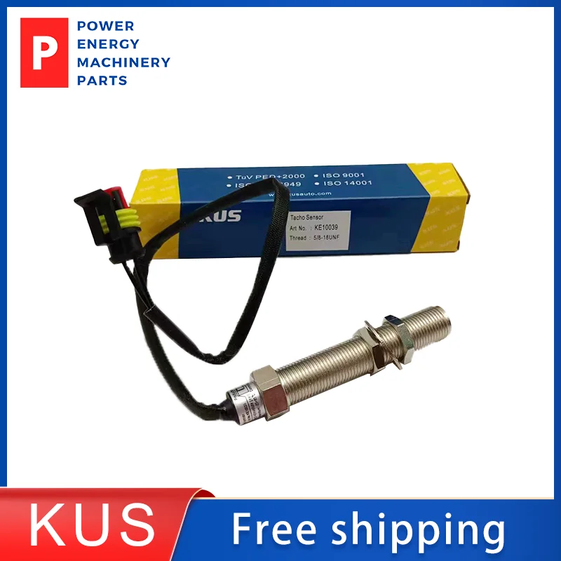 

Original KUS KE10039 Universal Magnetic Electric Speedometer Tacho Sensor 5/8-18UNF for Tachometer