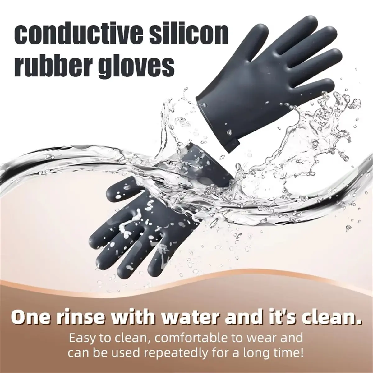 B21B Electric Pulse Massage Gloves Body Massager with Remote Controller EMS TENS Nerve Muscle Stimulator for Neck Back
