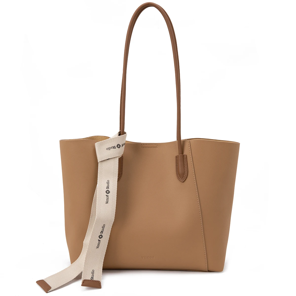 VENOF Women Luxury Bag Large Capacity Female High Quality Soft Leather Commuter Handbag Top Grade Underarm Shopper Bags 2022