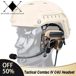 Tactical Comtac IV C4U Headset Headphone Hearing Protection Ken Shooting Headphones Military Noise cancellation communication