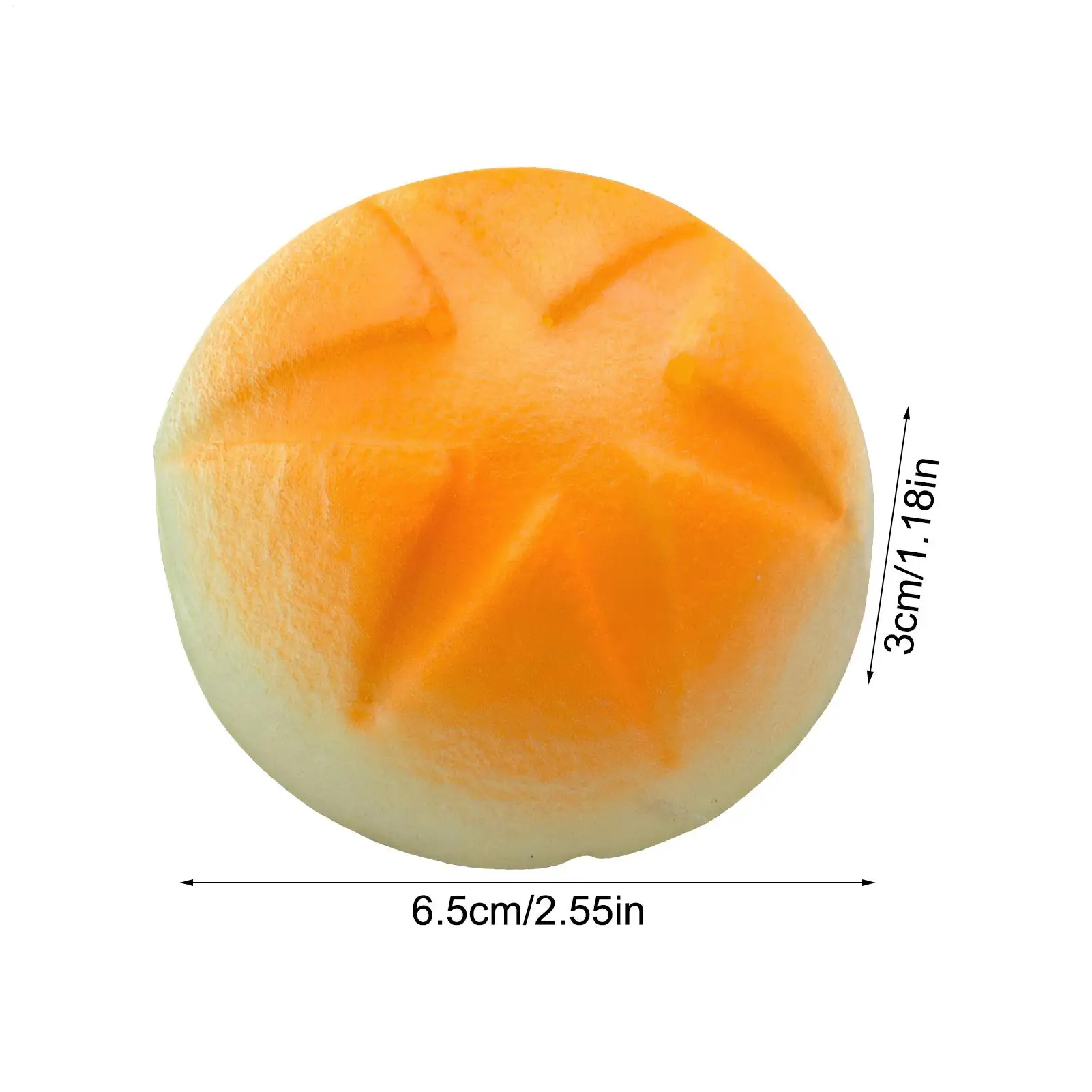 Jouet sensoriel à presser pour enfants, gadget de relaxation doux en forme de pain, jouet anti-stress pour enfants et adultes, salle de classe