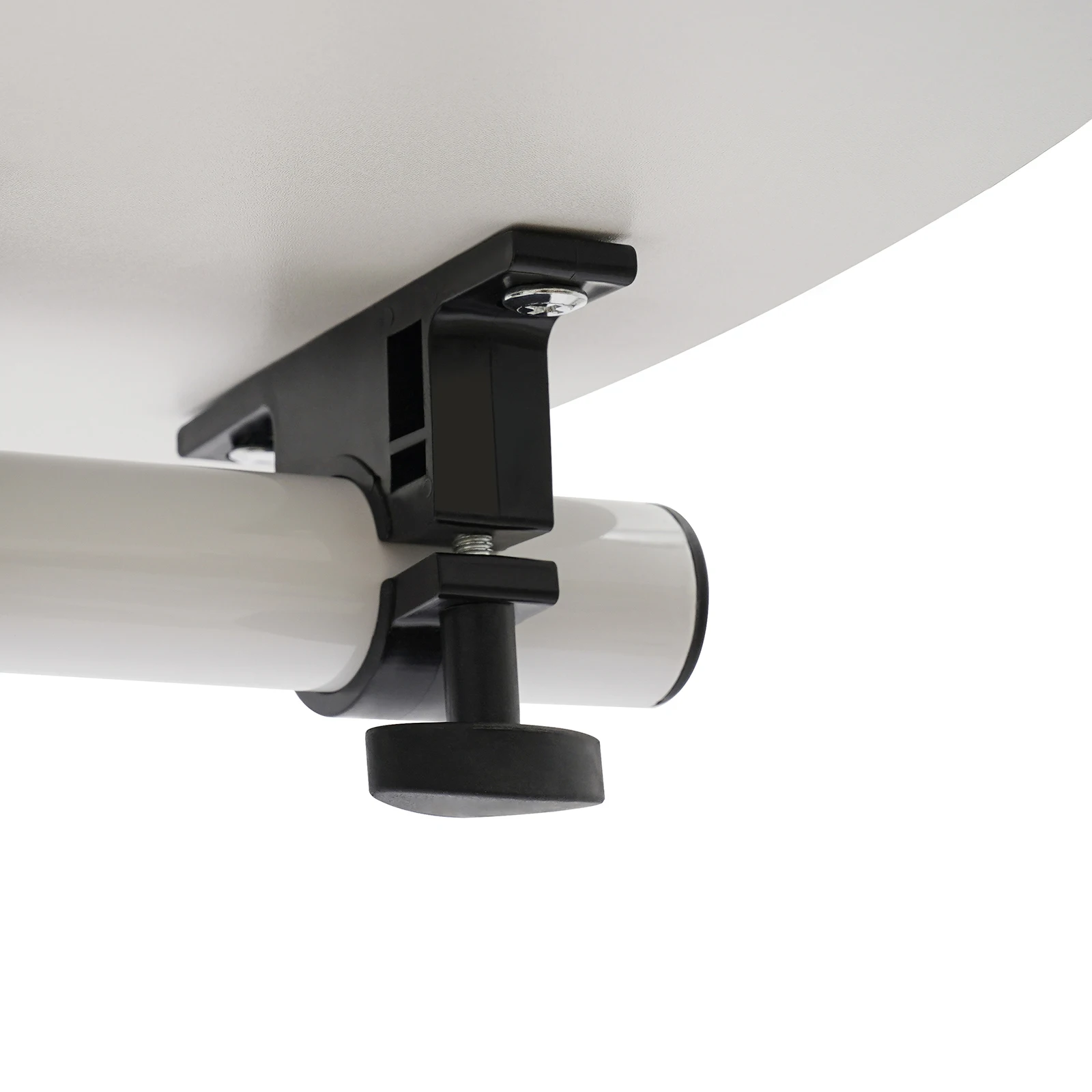 Adjustable Laptop Table, Computer Desk Stand with 360° Swivel Wheels