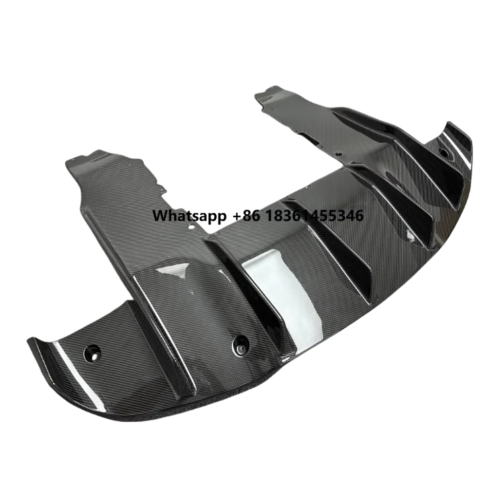 

For 720S modified R-type carbon fiber rear diffuser, bumper lower lip spoiler body kit Suitable
