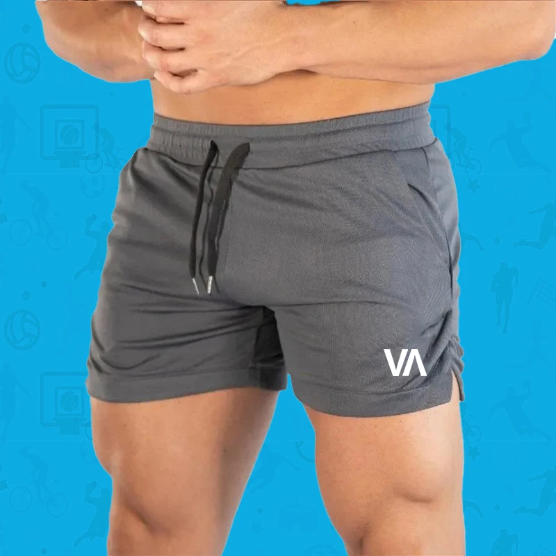 Nuovi pantaloncini sportivi da uomo estivi Fitness basket pantaloni da spiaggia Mesh traspirante Bodybuilding palestra pantaloncini da allenamento