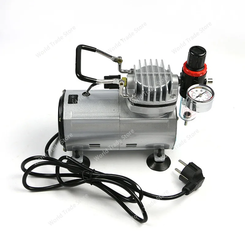 

Portable Mini Air Compressor for Professional Paint Spray Dual-Action Piston High Pressure Airbrush Air Compressor Power Tools