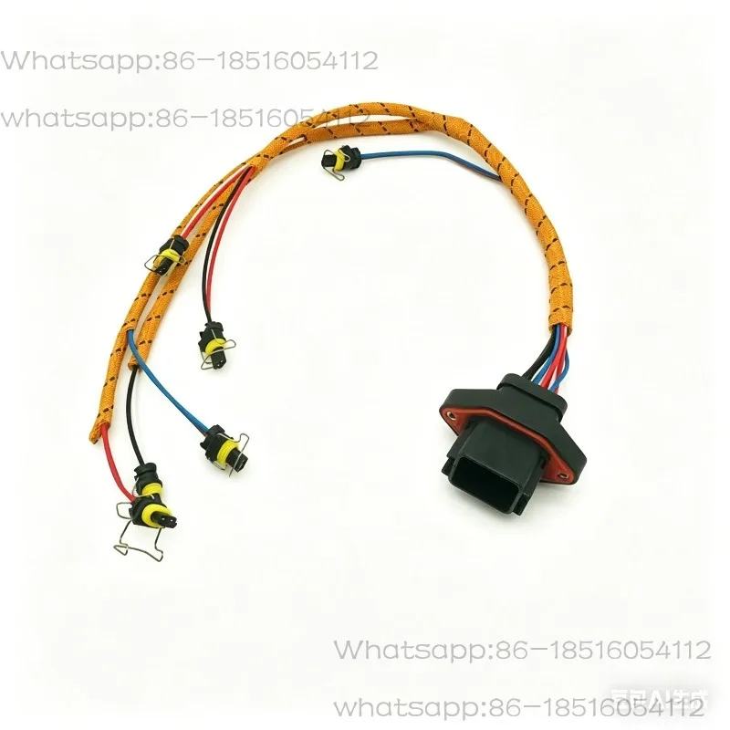 Excavator E330D 336D fuel injector line C9 engine injector line group imported high temperature resistant wiring harness