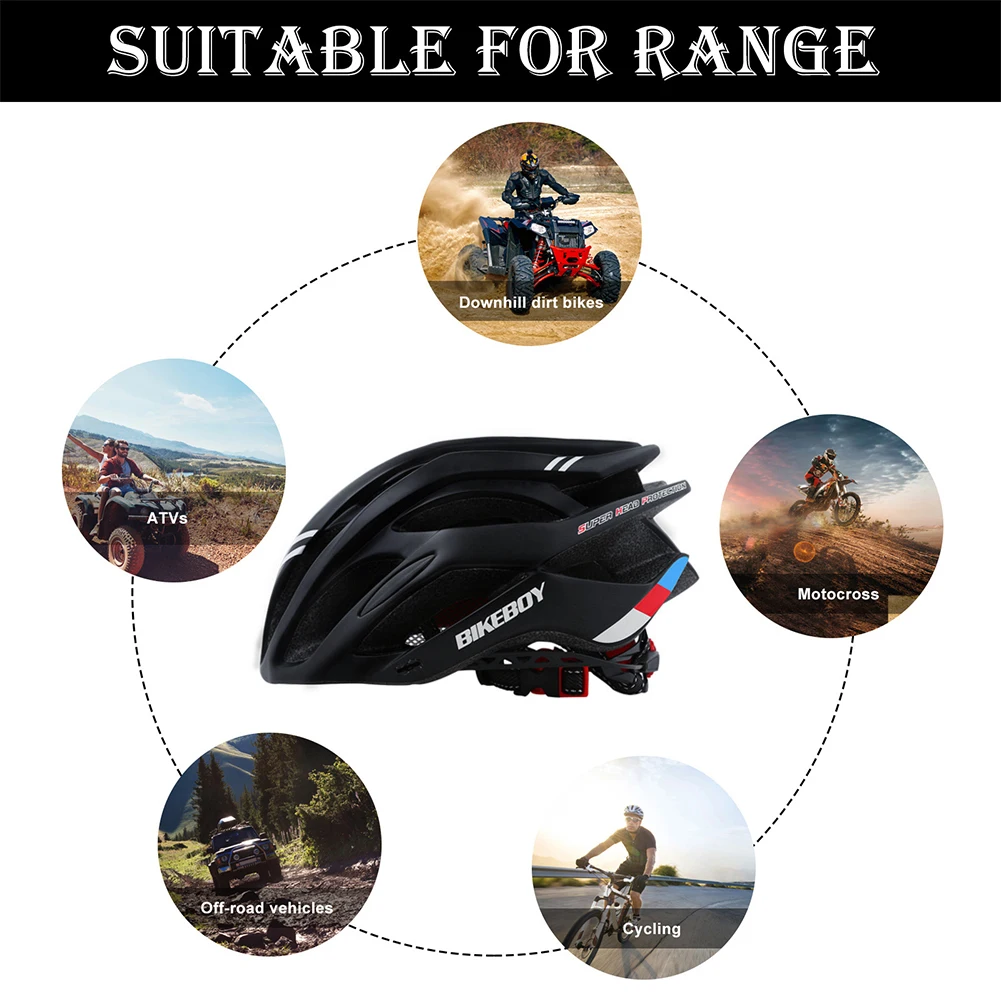 Casco de ciclismo MTB gorra de seguridad para bicicleta para hombres y mujeres cascos deportivos para bicicleta de montaña equipo de protección para la cabeza accesorios de ciclismo