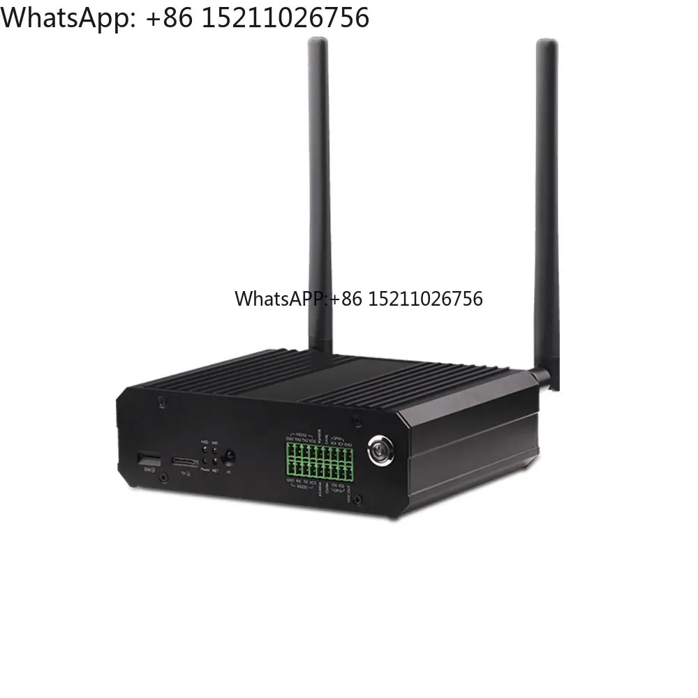 RK3588 Octa-Core Industrial Grade Mini PC with Gigabit Ethernet WiFi6 for Bluetooth 5G 4G LTE Micro Arm CPU Fanless Design US
