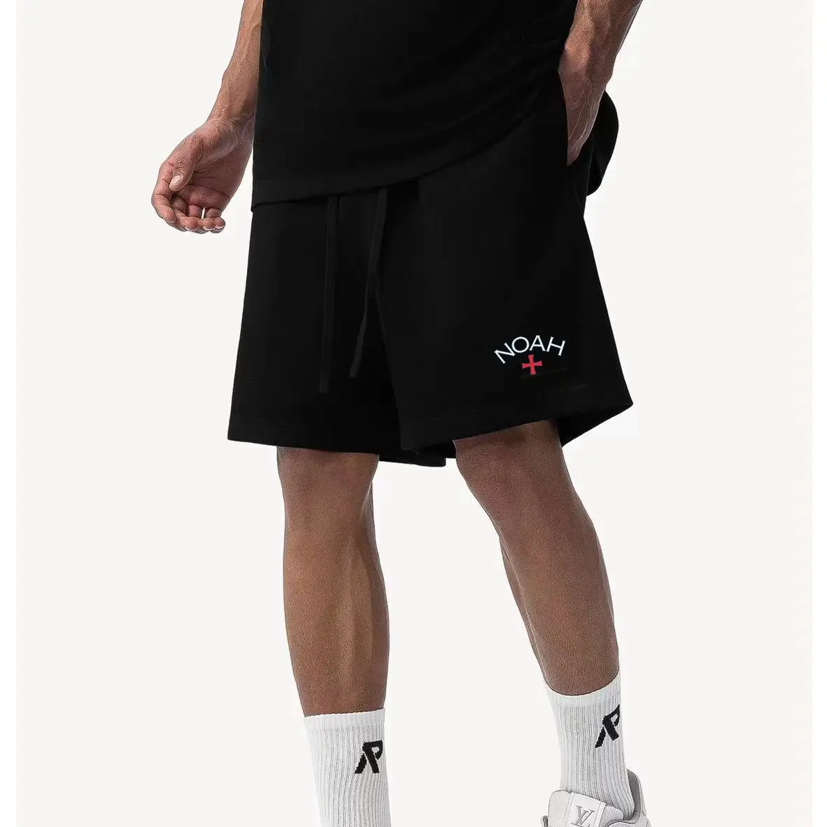 

NOah Shorts Instagram New Summer Trendy Brand Sporty Loose European and American Retro Casual Five-inch Pants Men's Pants Moto